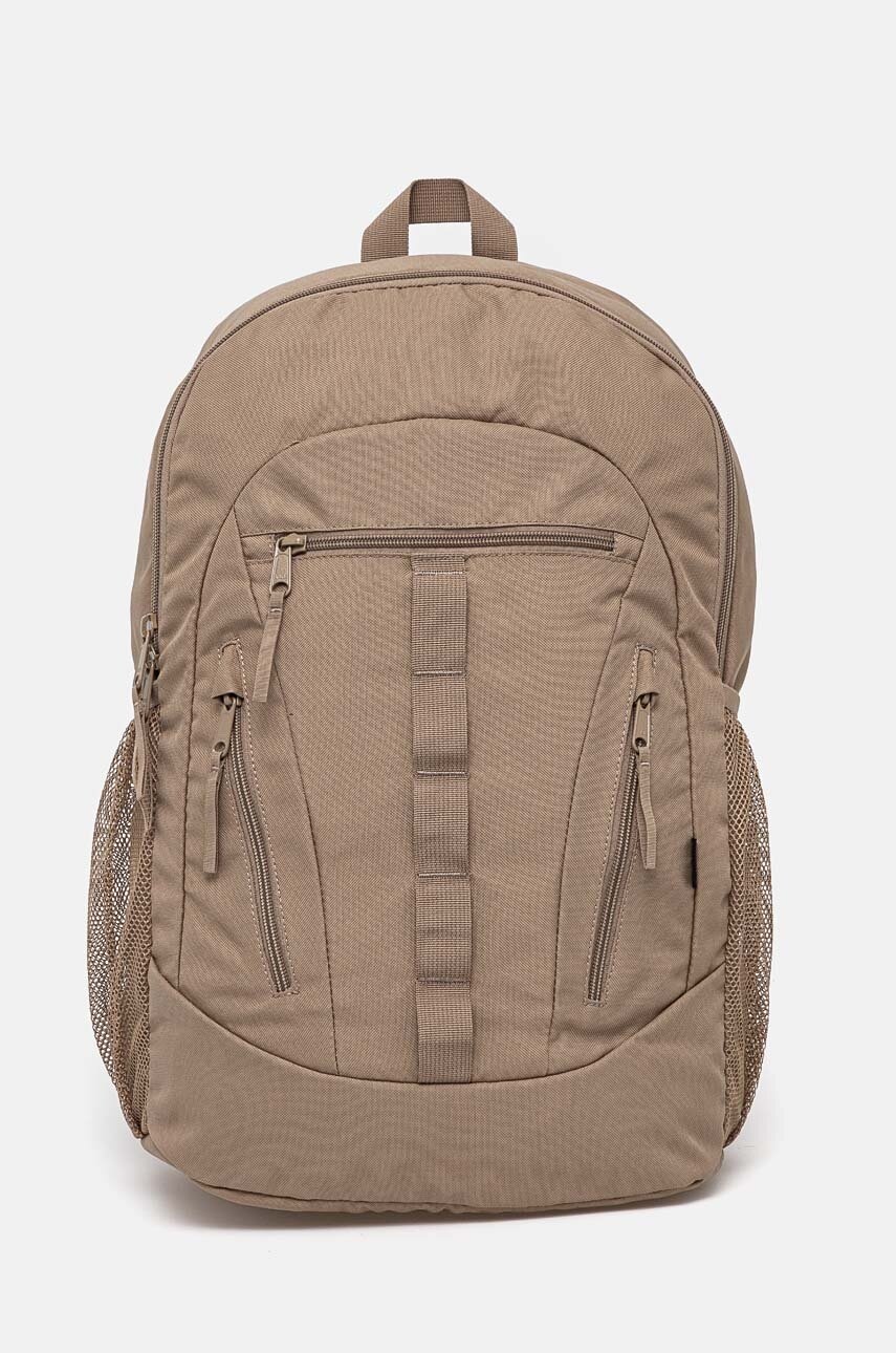 Hollister Co. rucsac barbati, culoarea bej, mare, neted, KI312-4019