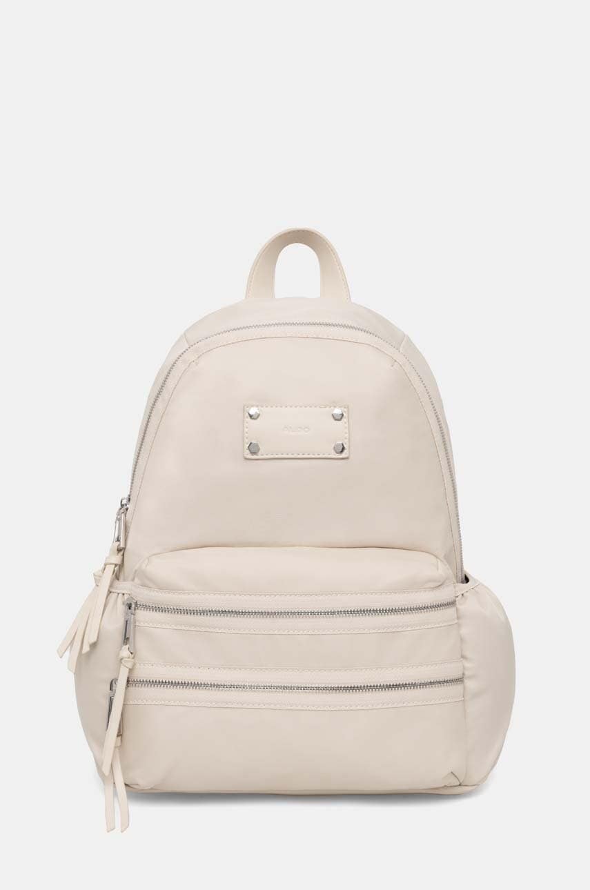 Aldo rucsac SILVANO culoarea bej, mare, neted, 13824369 Aldo rucsac SILVANO culoarea bej, mare, neted, 13824369
