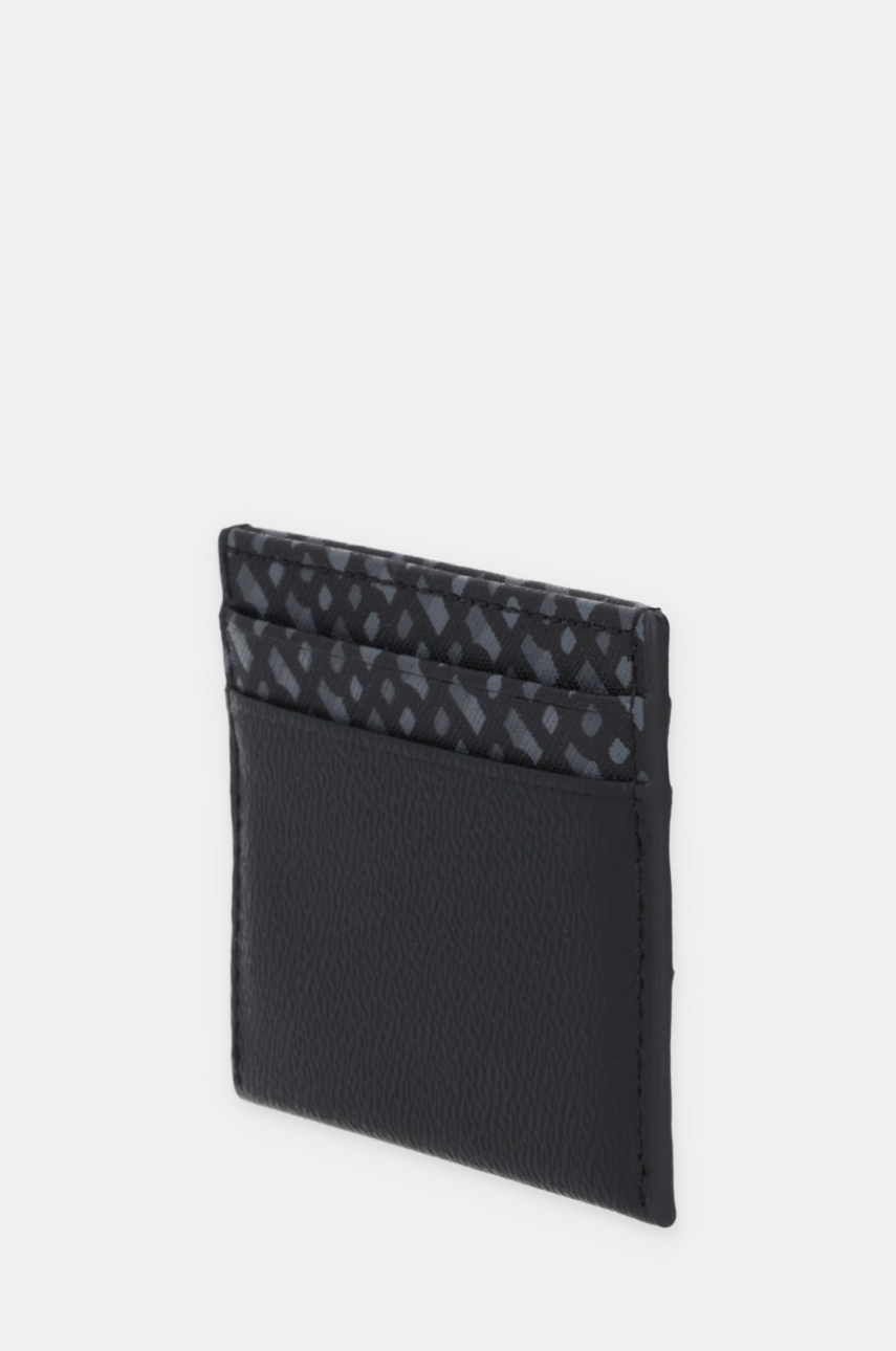 Δερμάτινη θήκη για κάρτες BOSS χρώμα: μαύρο, 50529531 φωτογραφία