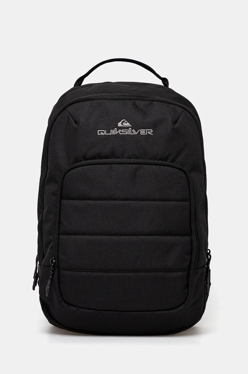 

Раница Quiksilver Burst 2.0 в черно голям размер с апликация AQYBP03166, Черен