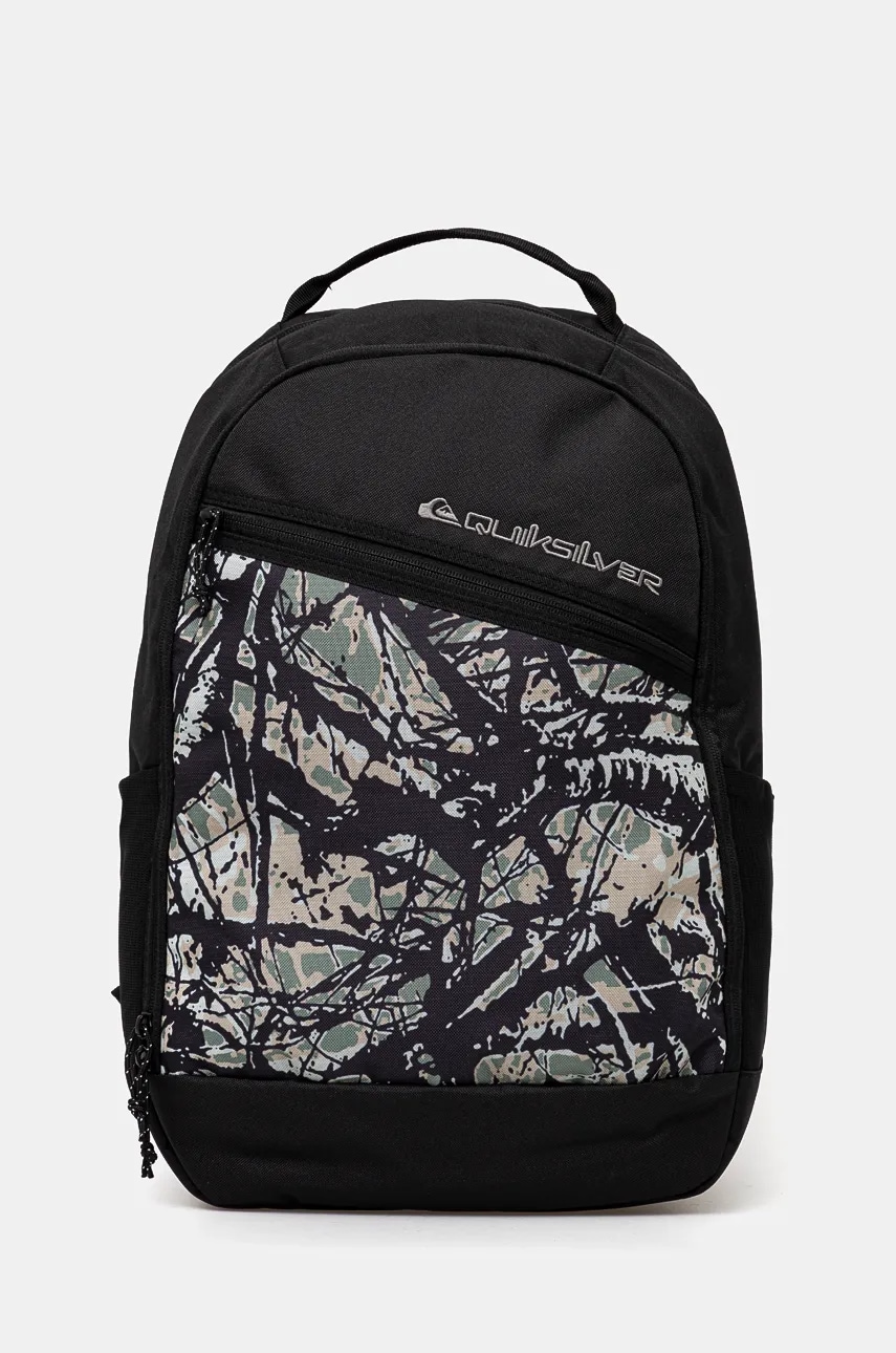 Quiksilver rucsac Schoolie 2.0 barbati, culoarea negru, mare, modelator, AQYBP03163 Quiksilver rucsac Schoolie 2.0 barbati, culoarea negru, mare, modelator, AQYBP03163