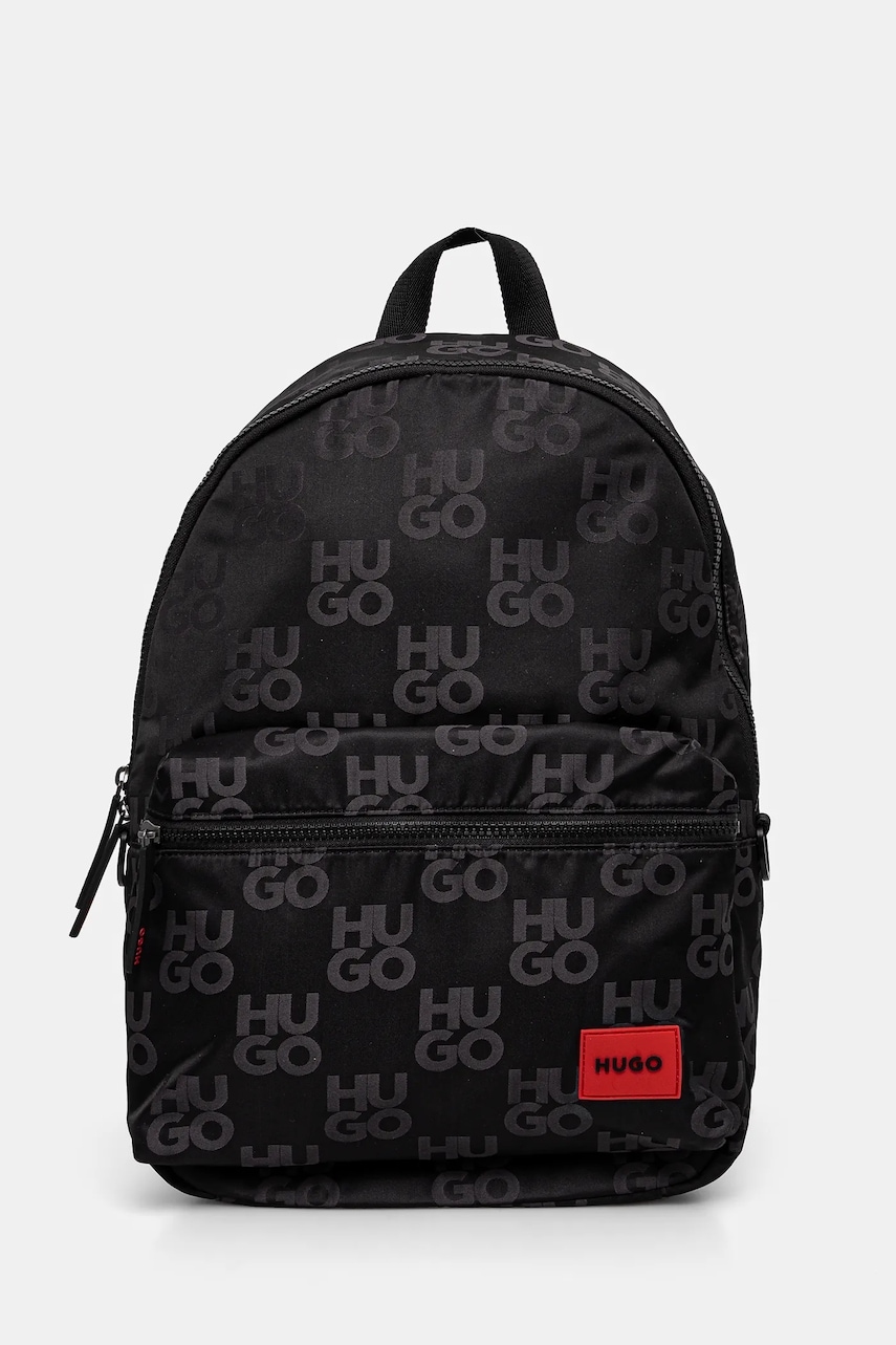HUGO rucsac barbati, culoarea negru, mare, modelator, 50529424