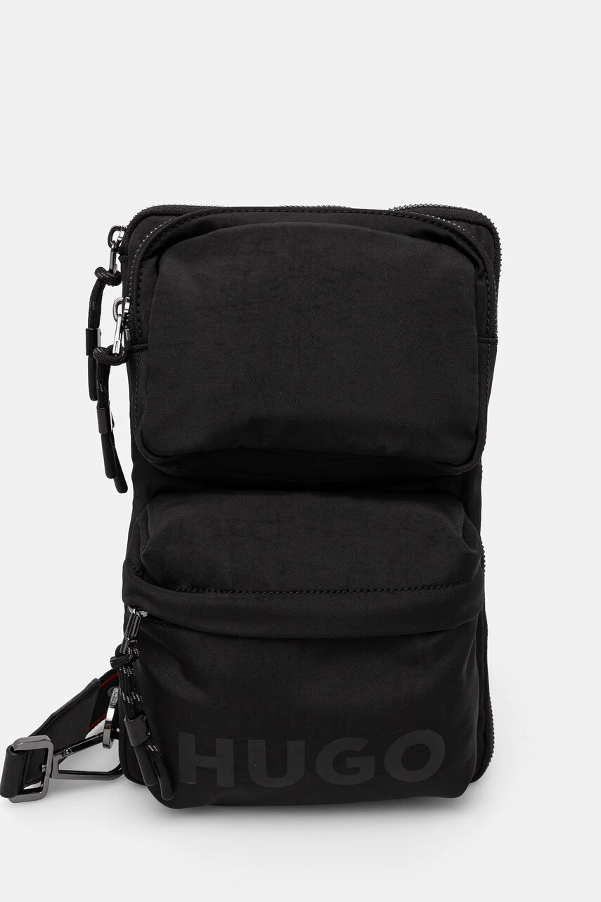 HUGO borseta culoarea negru, 50529441