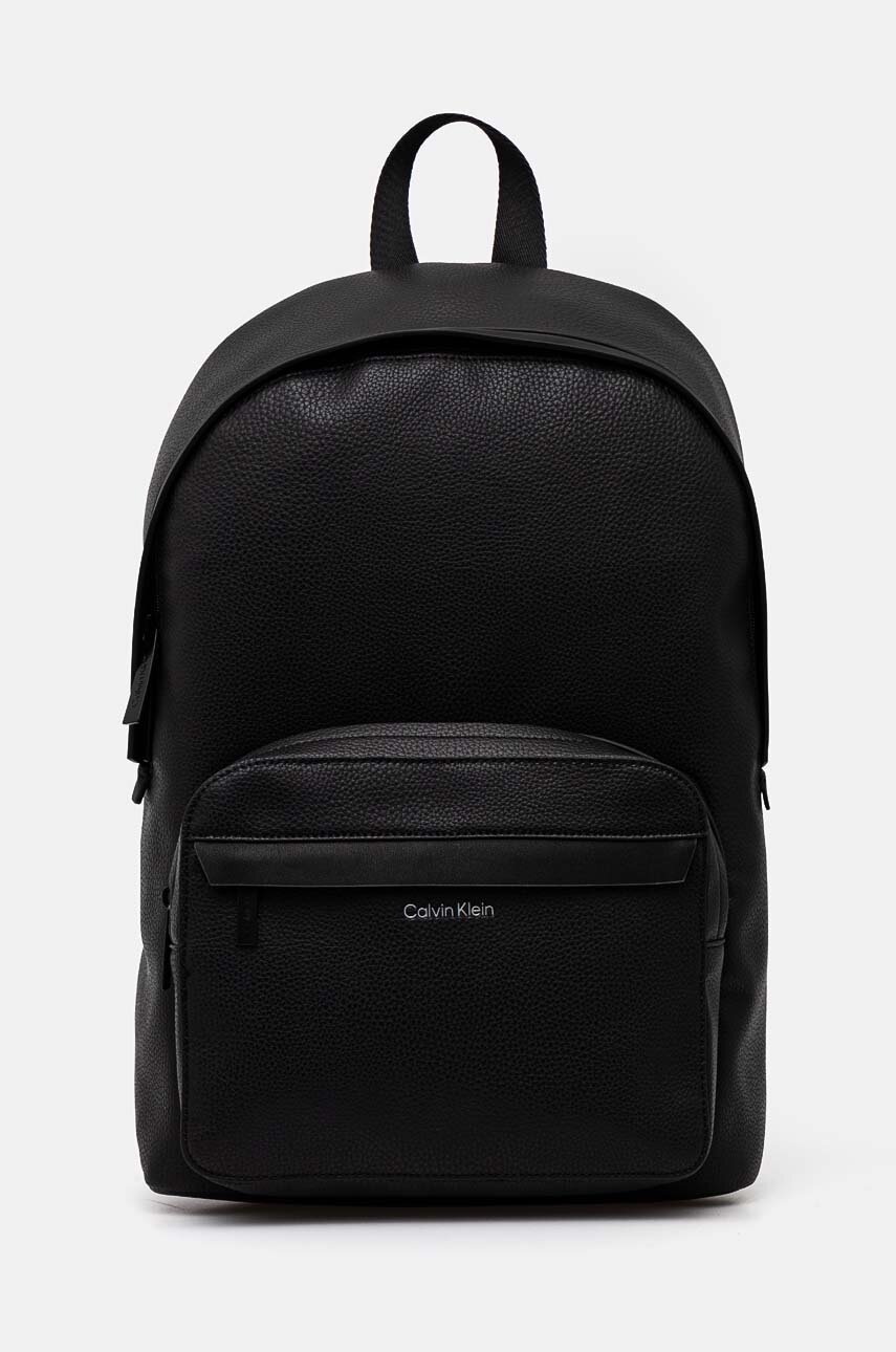 

Раница Calvin Klein в черно голям размер с изчистен дизайн K50K512246, Черен