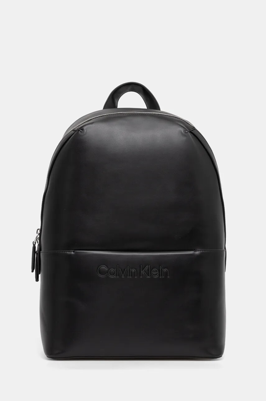 

Раница Calvin Klein в черно голям размер с изчистен дизайн K50K512536, Черен