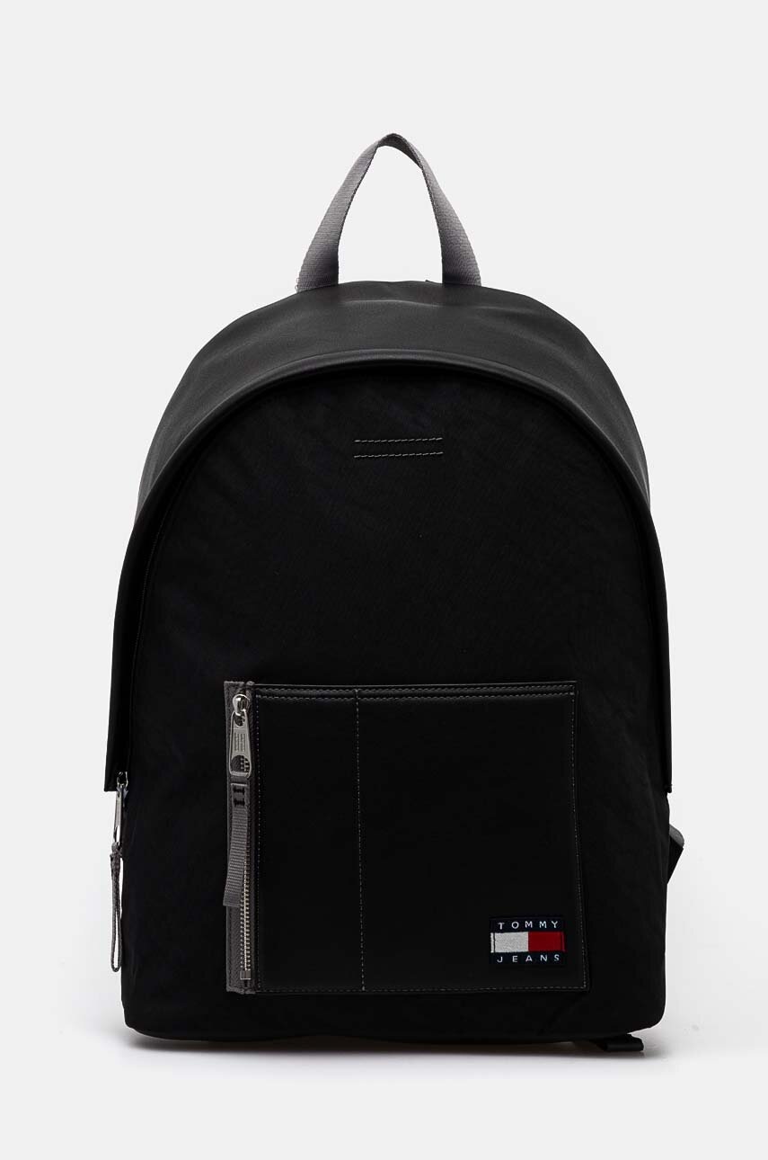 

Раница Tommy Jeans в черно голям размер с изчистен дизайн AM0AM12626, Черен