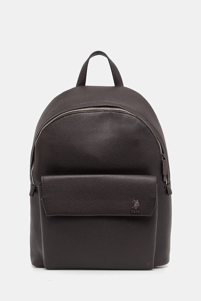 U.S. Polo Assn. rucsac Seattle barbati, culoarea maro, mare, neted, BEUS35746MVP U.S. Polo Assn. rucsac Seattle barbati, culoarea maro, mare, neted, BEUS35746MVP