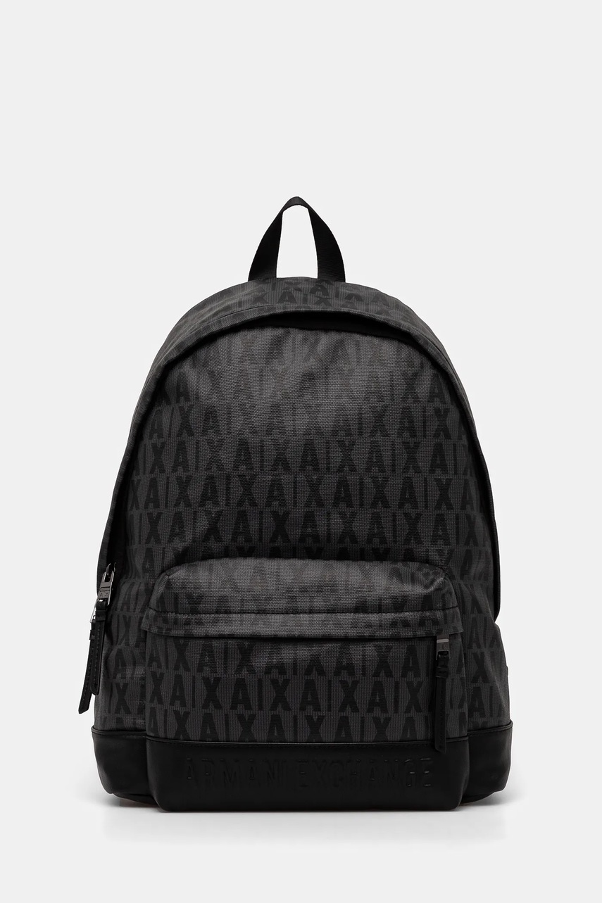 

Раница Armani Exchange в сиво голям размер с десен 952666 4F865, Сив