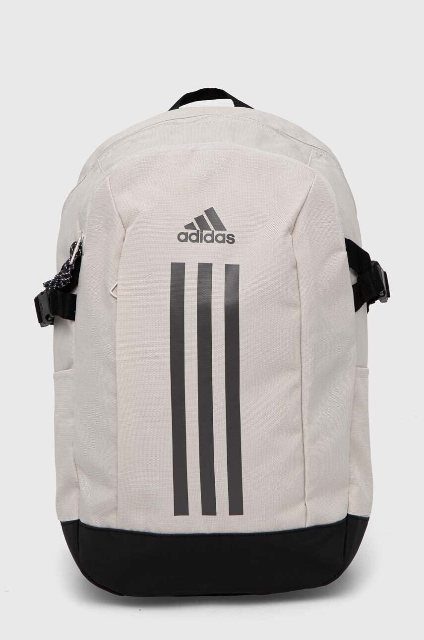 adidas rucsac culoarea bej, mare, cu imprimeu, IX3178
