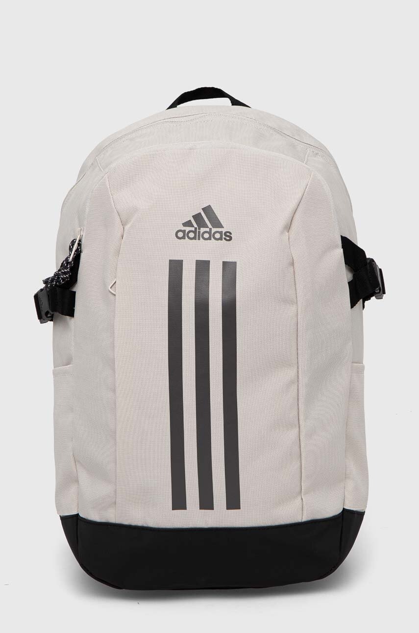 adidas rucsac culoarea bej, mare, cu imprimeu, IX3178