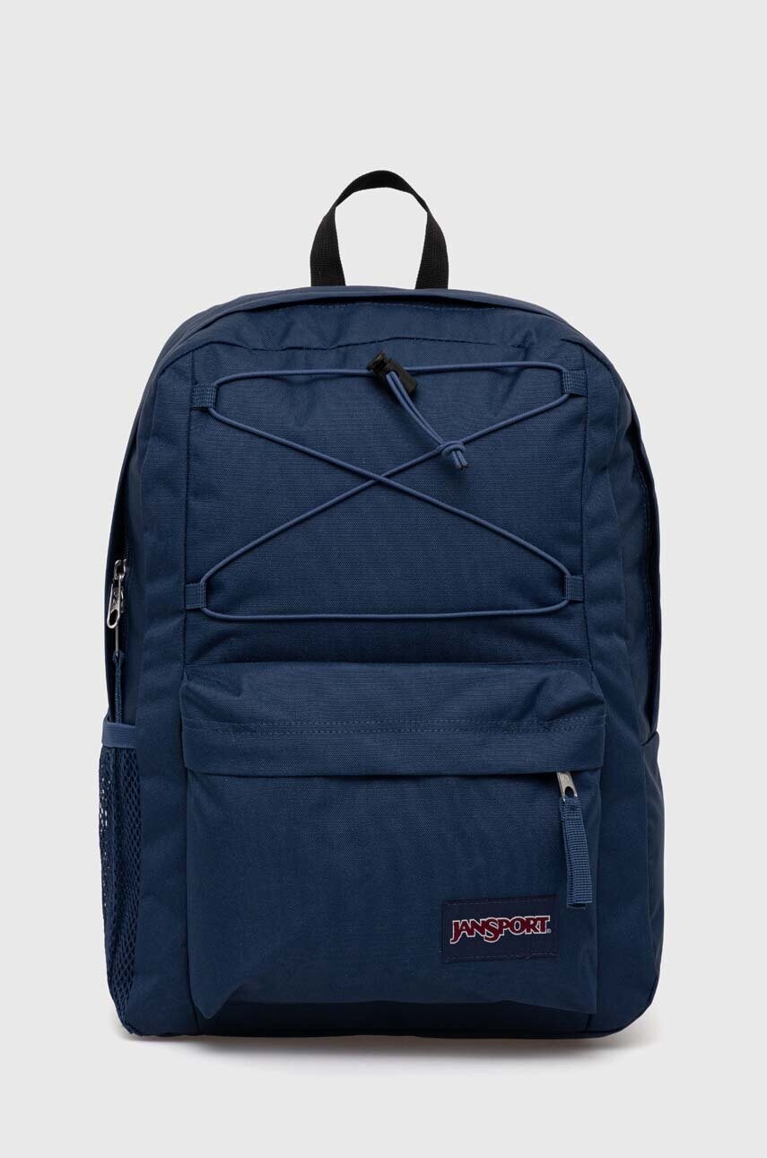 Jansport rucsac Flex Pack culoarea albastru marin, mare, neted, EK0A5BBXN541