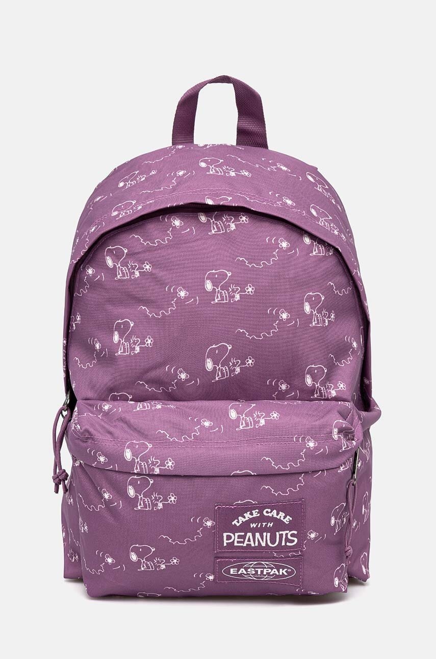 Eastpak rucsac PADDED PAK'R x Peanuts culoarea violet, mare, modelator, EK0006206O91
