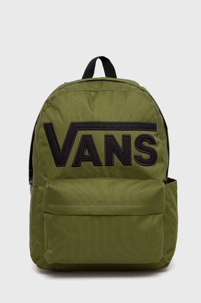 

Раница Vans в зелено голям размер с апликация VN000H4ZCIB1, Зелен