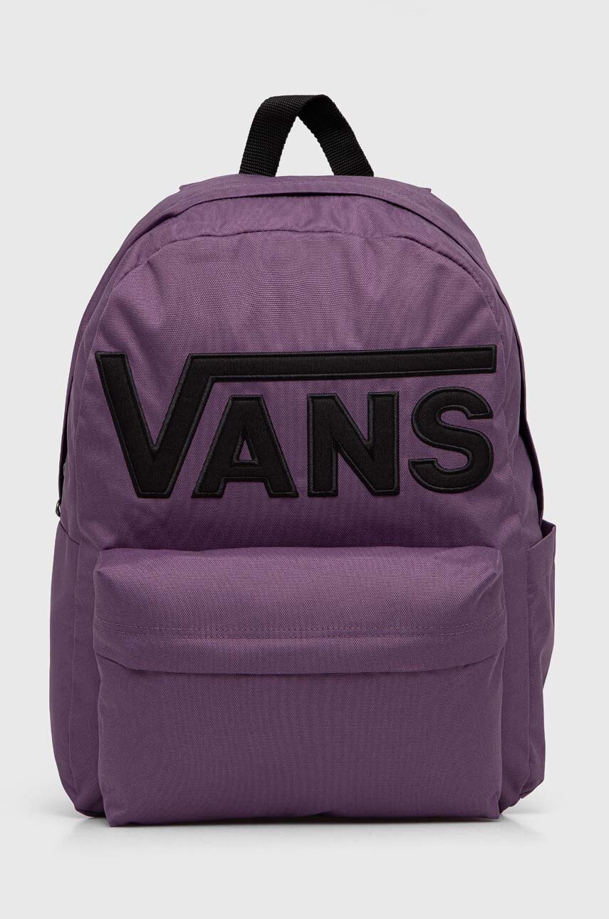 

Раница Vans в лилаво голям размер с апликация VN000H4ZCIF1, Виолетов
