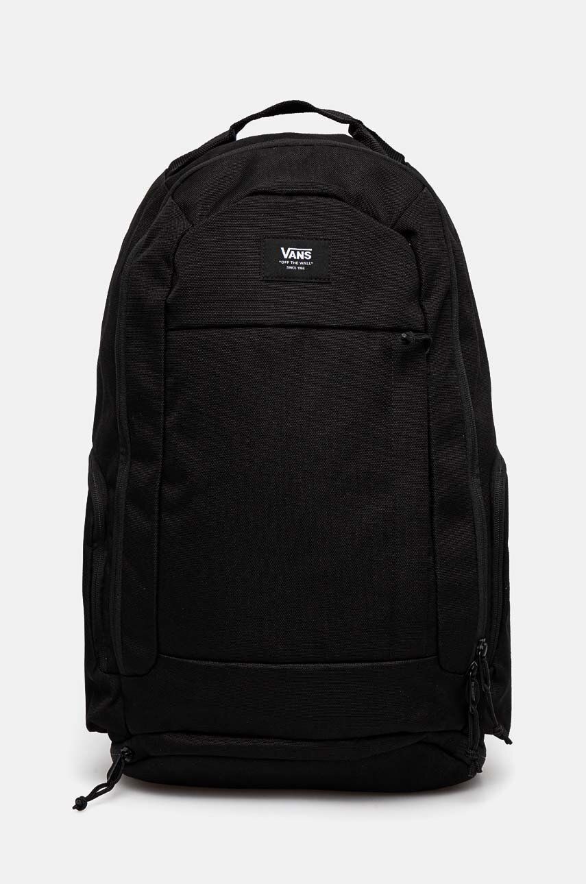 Vans rucsac culoarea negru, mare, neted, VN000HRGBLK1 Vans rucsac culoarea negru, mare, neted, VN000HRGBLK1