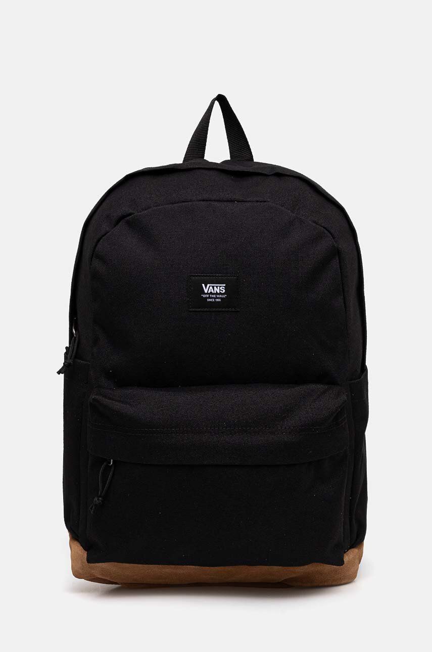 Vans rucsac culoarea negru, mare, neted, VN000HRJBLK1 Vans rucsac culoarea negru, mare, neted, VN000HRJBLK1