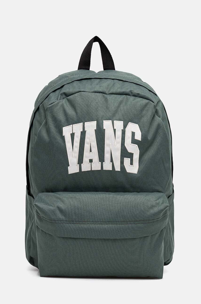 

Раница Vans в зелено голям размер с апликация VN000H4W1CI1, Зелен