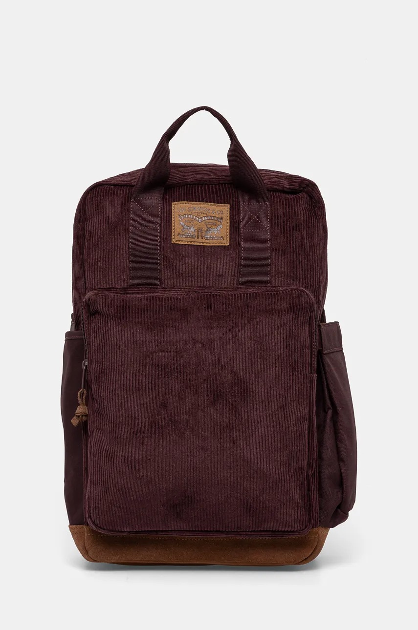 

Раница Levi's в червено голям размер с десен D7727-0009, Червен