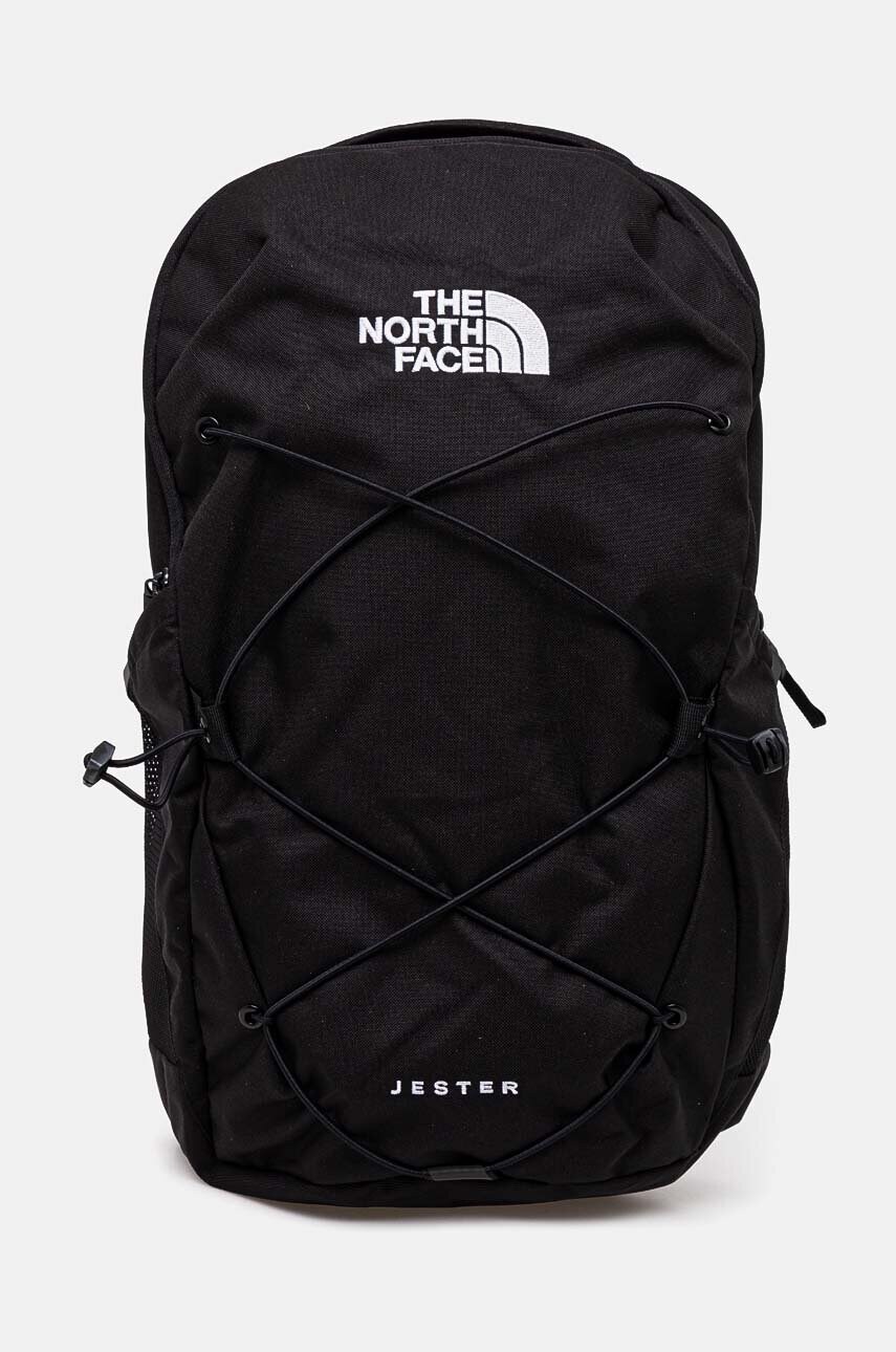 The North Face rucsac Jester 28L culoarea negru, mare, neted, NF0A3VXF4H01