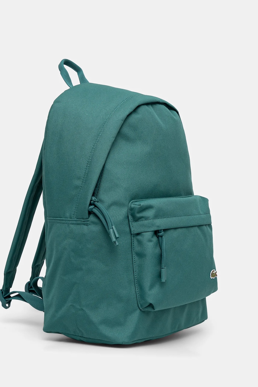 Рюкзак Lacoste цвет зелёный большой однотонный NU4592NE Рюкзак Lacoste цвет зелёный большой однотонный NU4592NE
