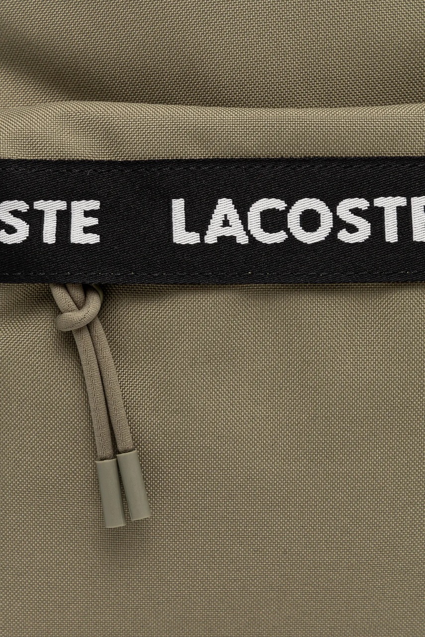 Σακίδιο πλάτης Lacoste χρώμα: πράσινο, NU4685NZ φωτογραφία