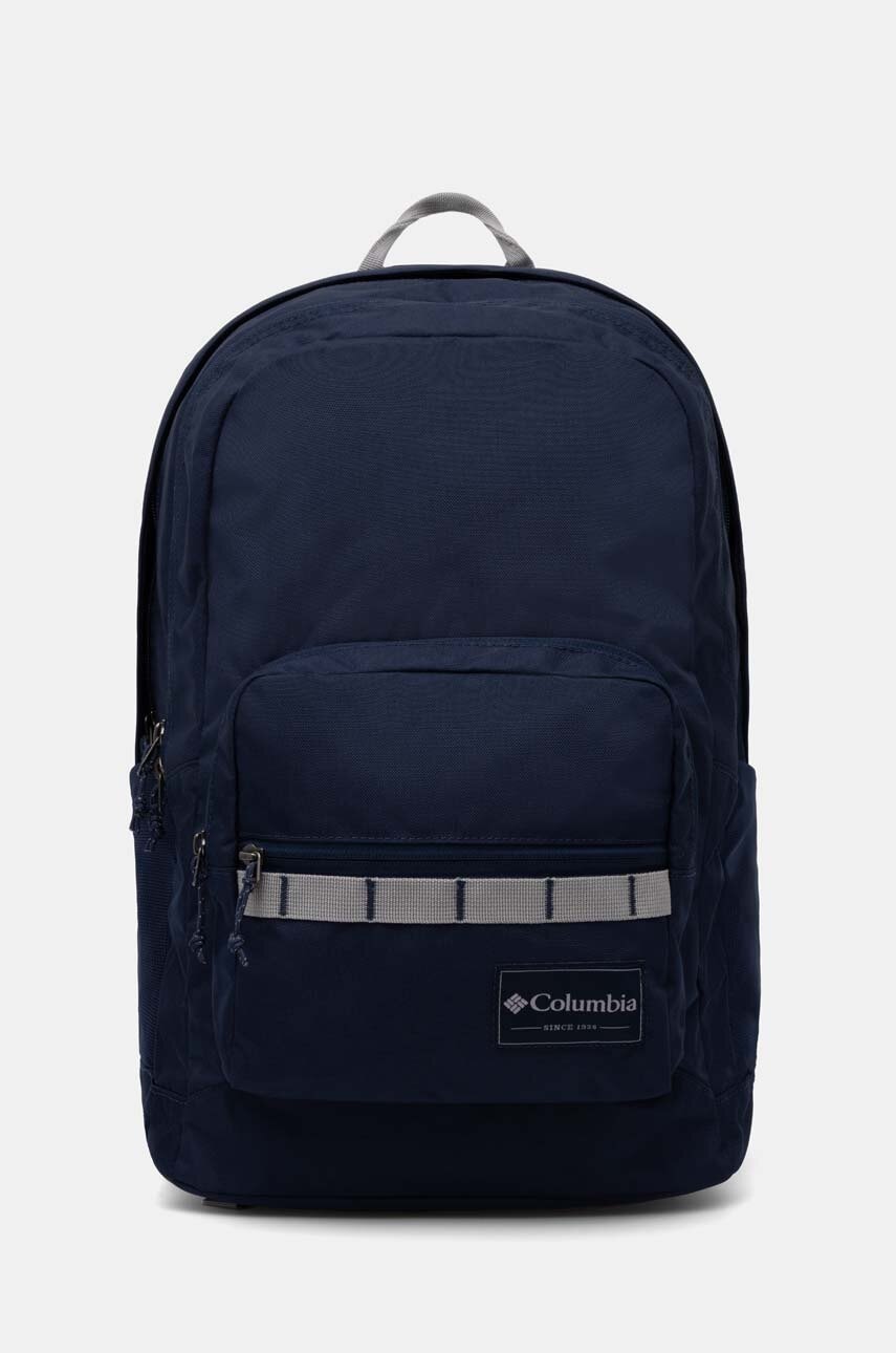 Columbia rucsac Zigzag culoarea albastru marin, mare, neted, 2094401 Columbia rucsac Zigzag culoarea albastru marin, mare, neted, 2094401