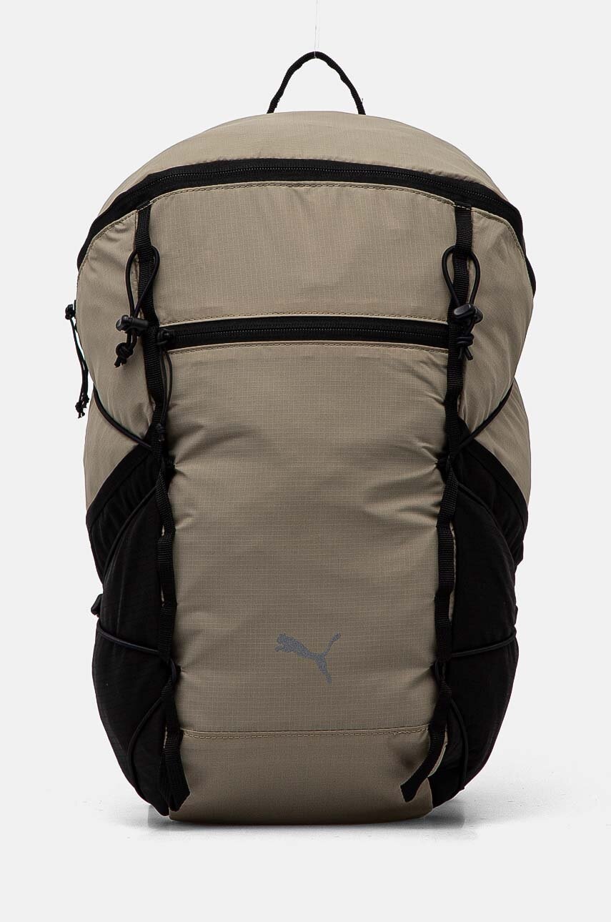 Puma rucsac culoarea bej, mare, neted, 90786