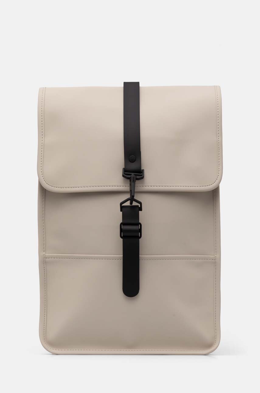 

Раница Rains Backpack Mini W3 в бежово голям размер с изчистен дизайн 13020-26, Бежов