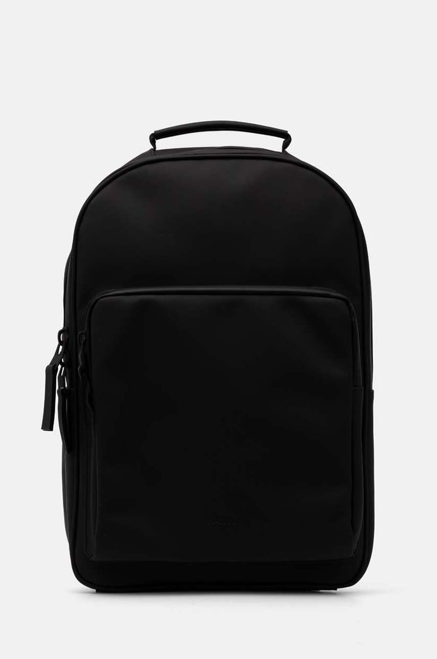 Rains rucsac Book Daypack Large W3 culoarea negru, mare, neted, 13680-01