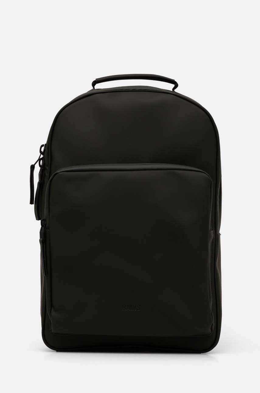 

Раница Rains Book Daypack Large W3 в зелено голям размер с изчистен дизайн 13680-03, Зелен