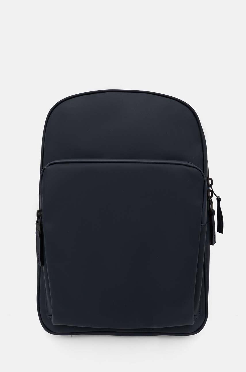 Rains rucsac Book Daypack Large W3 culoarea albastru marin, mare, neted, 13680-47