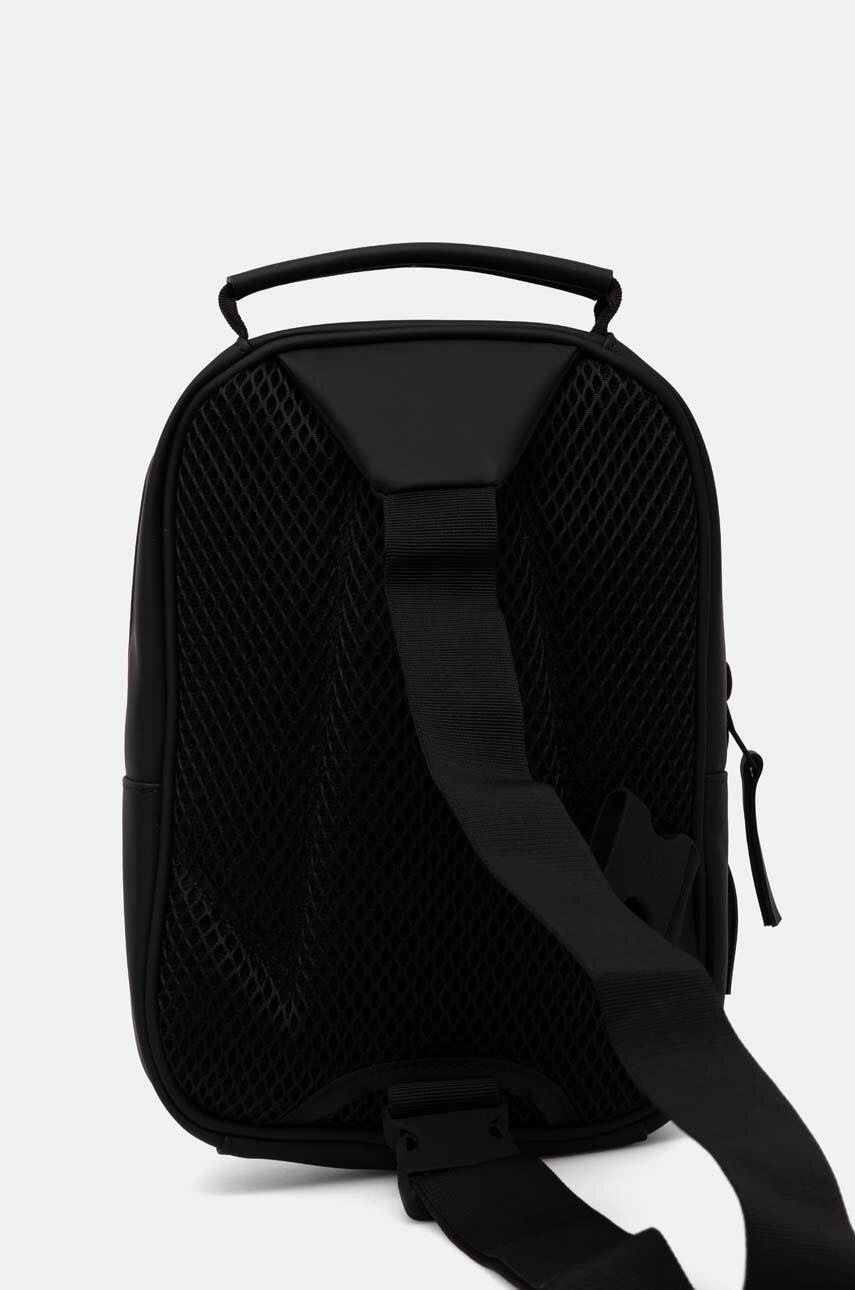 Rains hátizsák Book Daypack Mini W3 fekete, kis, sima, 13690-01 termék 2. képe