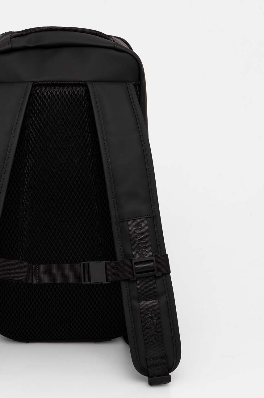Rains hátizsák Trail Rucksack W3 fekete, nagy, sima, 14350-01 termék 2. képe
