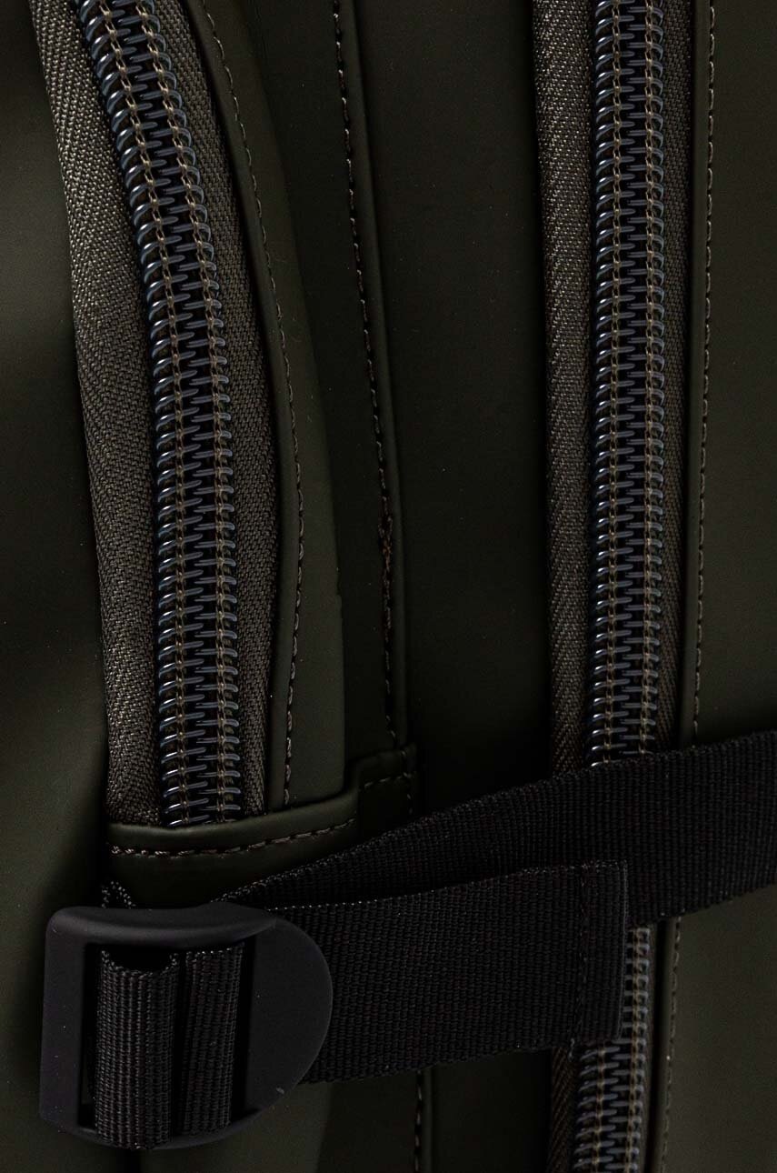 Rains hátizsák Trail Rucksack W3 zöld, nagy, sima, 14350-03 termék 2. képe