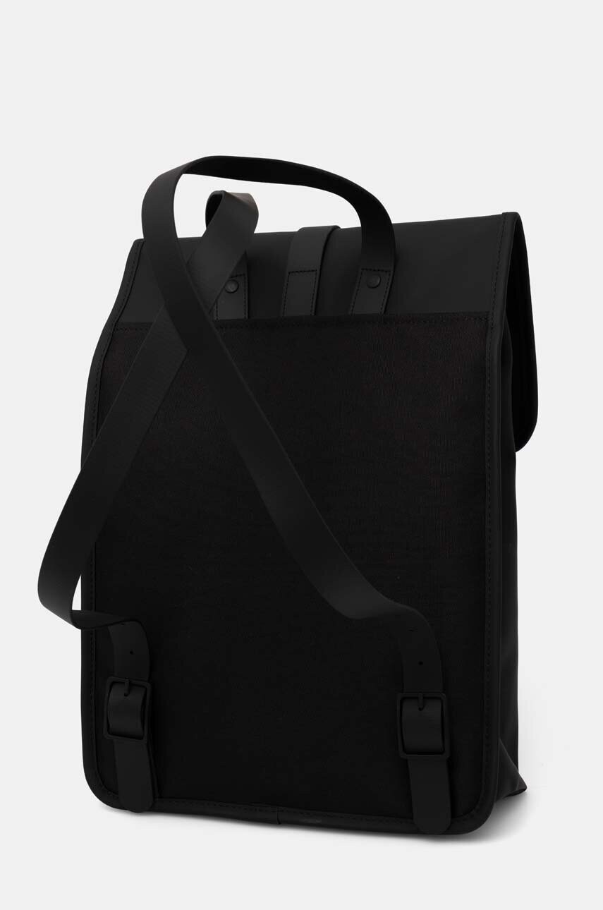 Rains hátizsák Shield Rucksack W3 fekete, nagy, sima, 14940-01 termék 2. képe