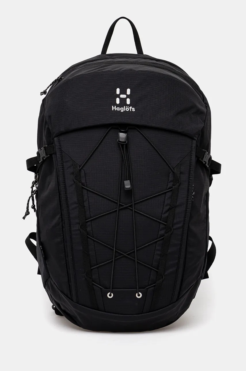 Haglöfs rucsac Vide 25 culoarea negru, mare, neted, 607107