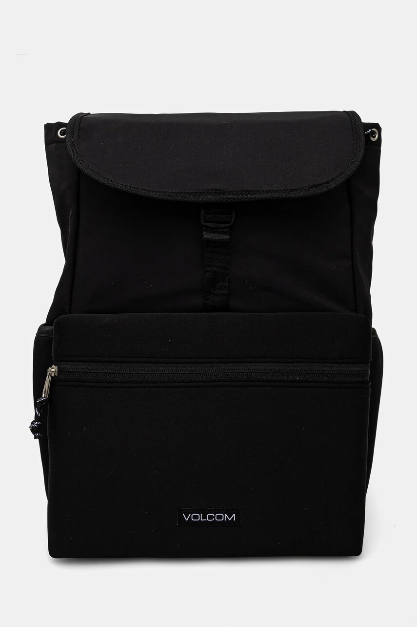 Volcom rucsac culoarea negru, mare, neted, VMXX08KWEA