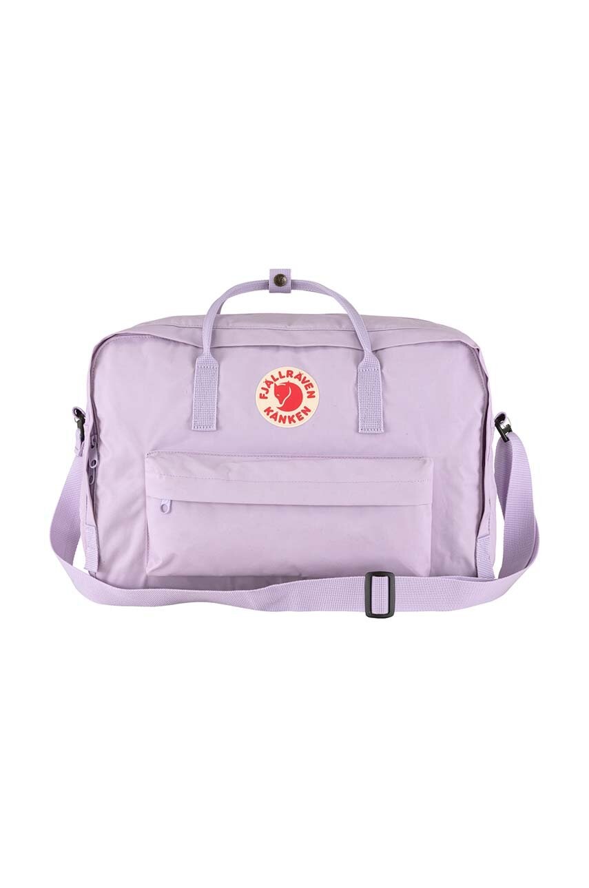 Fjallraven rucsac Kanken Weekender culoarea violet, mare, neted, F23802.457