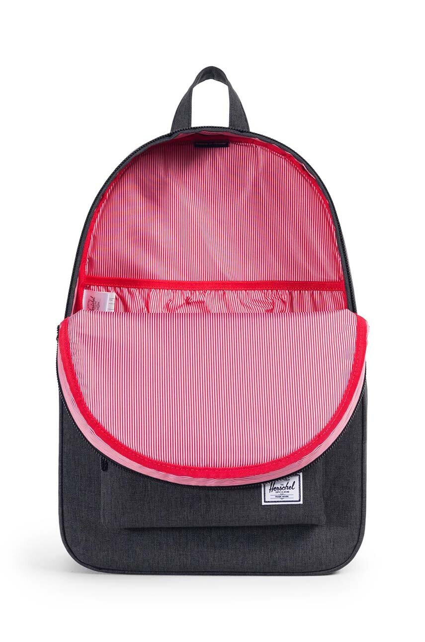 Σακίδιο πλάτης Herschel Settlement Black Crosshat χρώμα: μαύρο, 10005-02093-OS φωτογραφία
