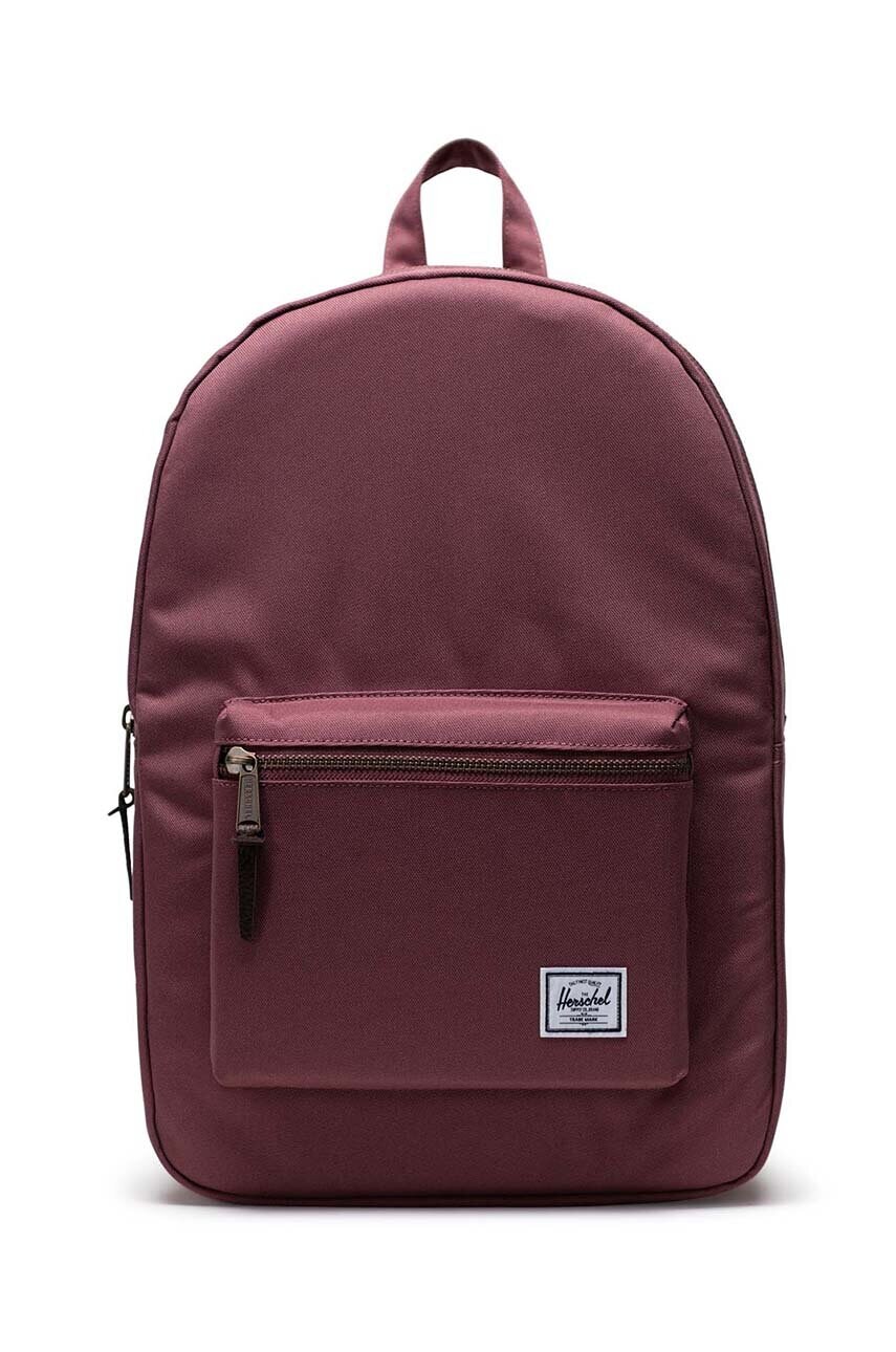 Herschel rucsac Settlement culoarea roz, mare, neted, 10005-05696-OS
