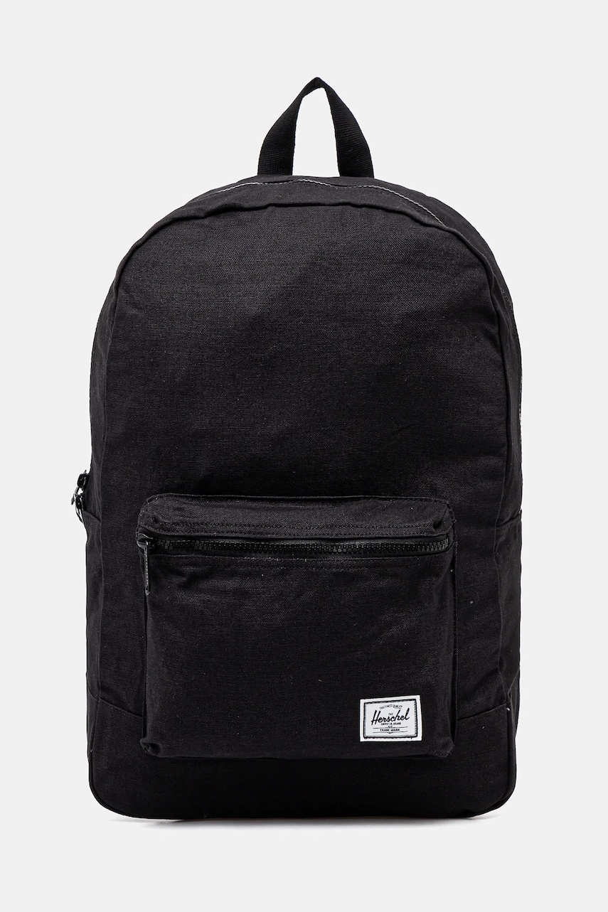 Herschel rucsac Daypack culoarea negru, mare, neted, 10076-01566-OS