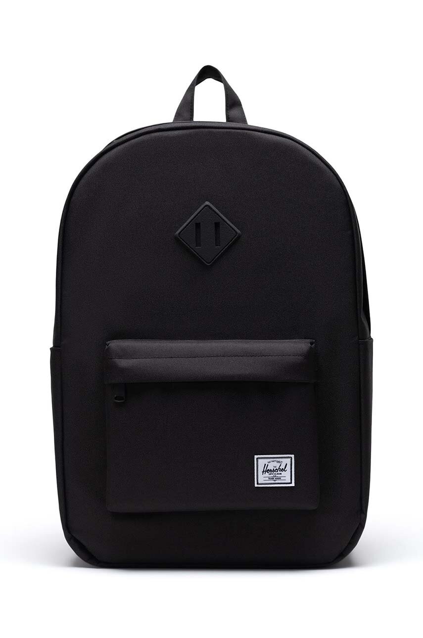 

Раница Herschel Heritage в черно голям размер с изчистен дизайн 10968-04938-OS, Черен