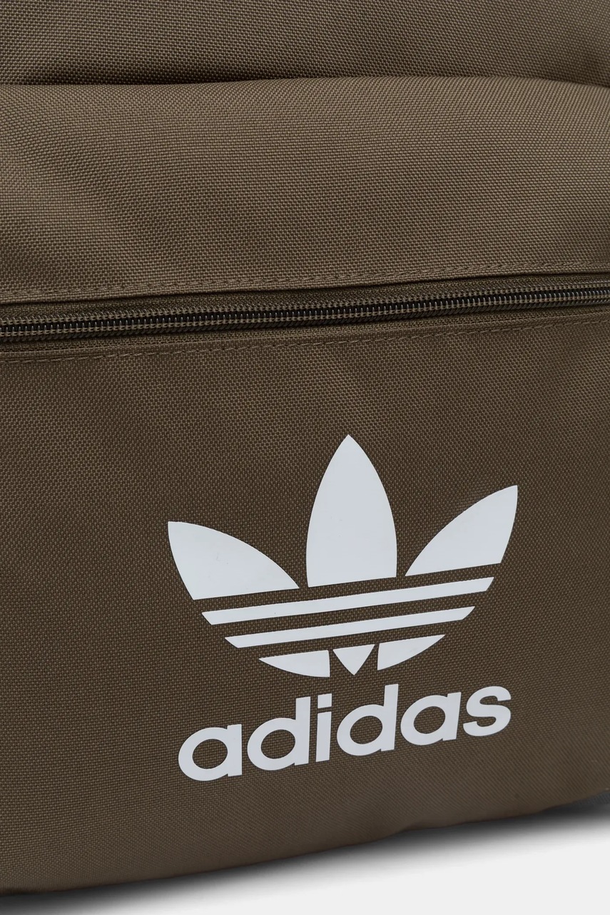 Σακίδιο πλάτης adidas Originals Adicolor χρώμα: πράσινο, IX7460 φωτογραφία