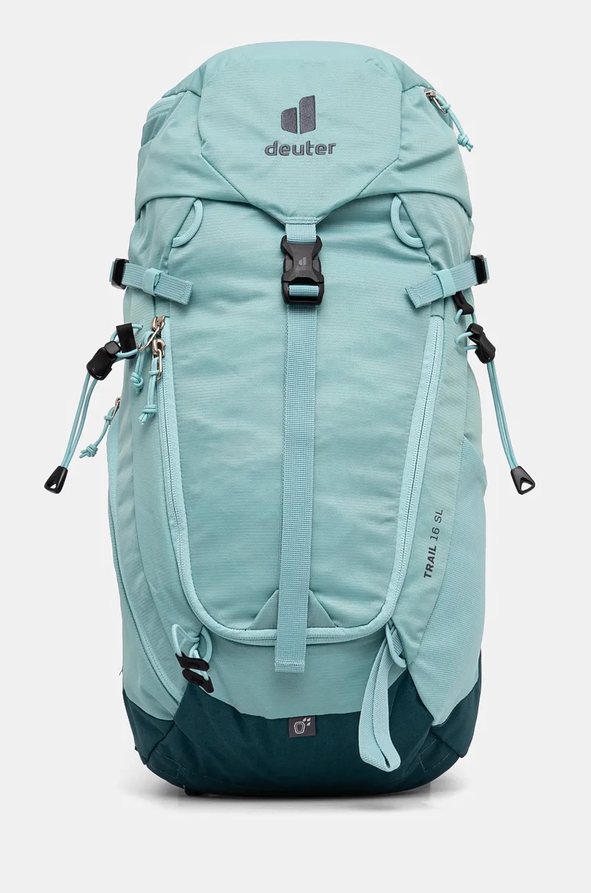 Deuter rucsac Trail 16 SL culoarea verde, mare, modelator, 344002413770 Deuter rucsac Trail 16 SL culoarea verde, mare, modelator, 344002413770