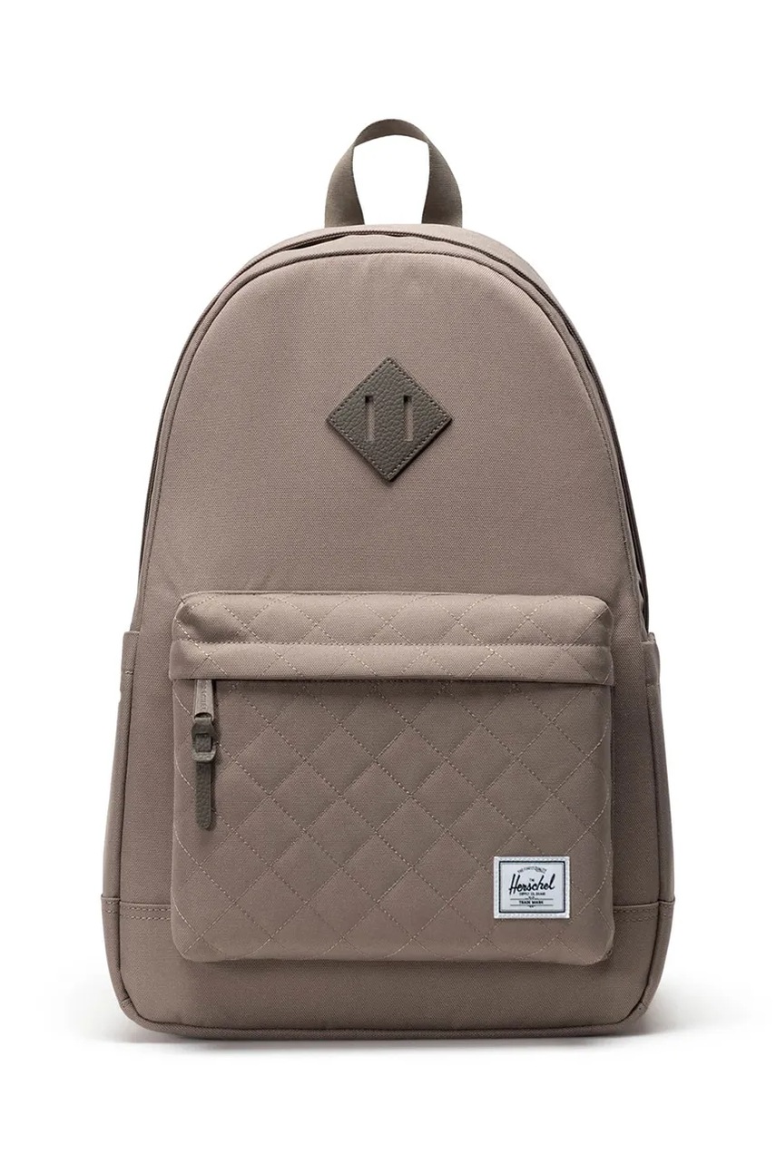 Herschel rucsac Heritage Backpack culoarea bej, mare, neted, 11383-06500-OS