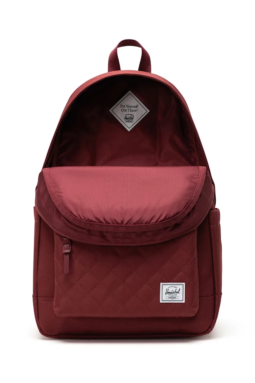 Рюкзак Herschel Heritage Backpack цвет бордовый большой однотонный 11383-06501-OS Рюкзак Herschel Heritage Backpack цвет бордовый большой однотонный 11383-06501-OS