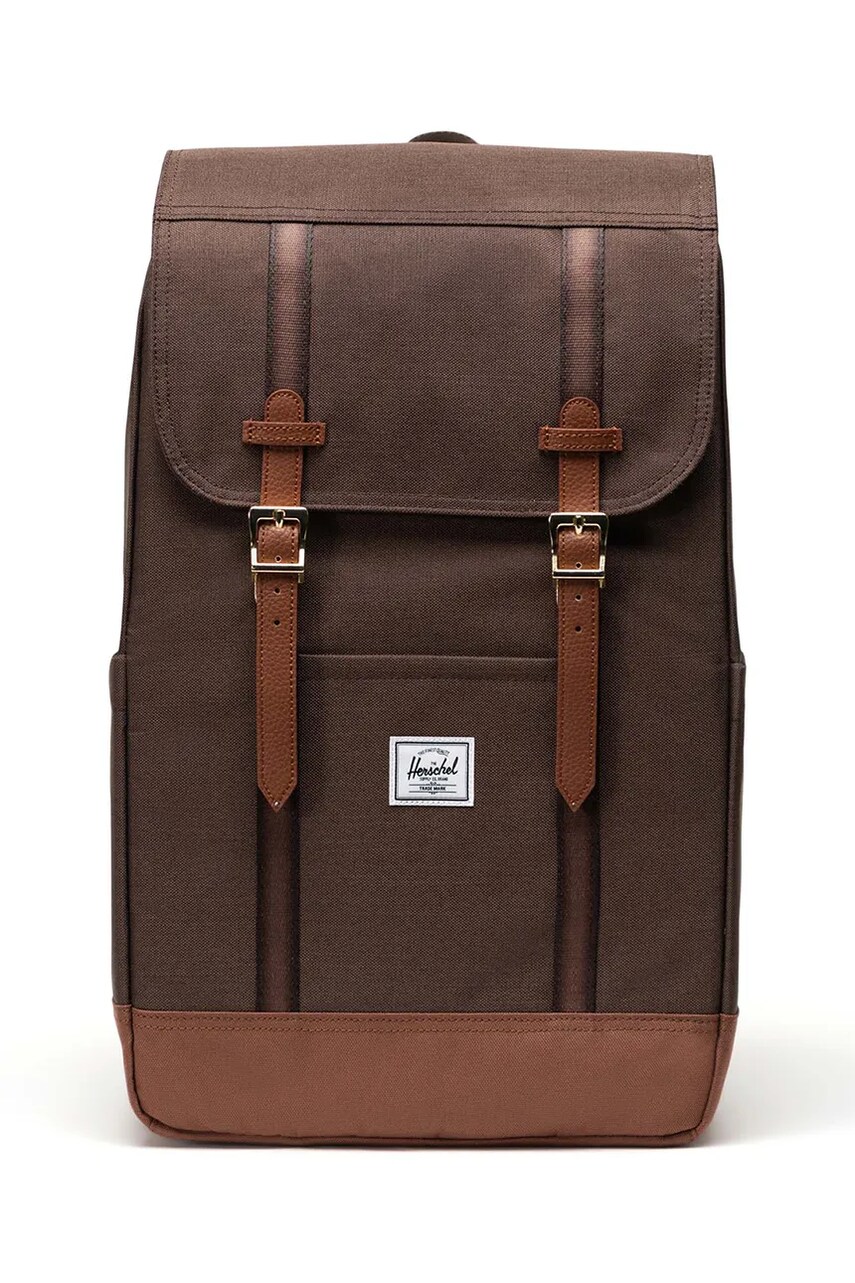 Herschel rucsac Retreat Backpack culoarea maro, mare, neted, 11397-06508-OS