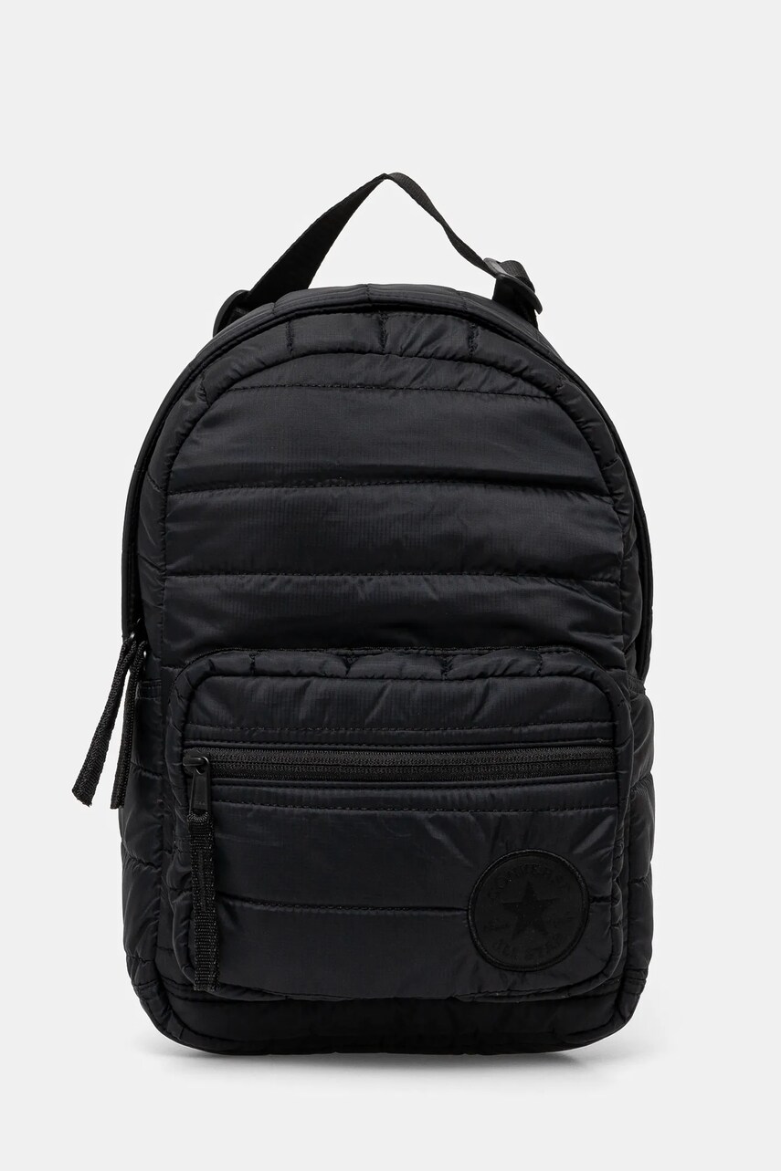 Converse rucsac culoarea negru, mic, neted, 10027122-A01