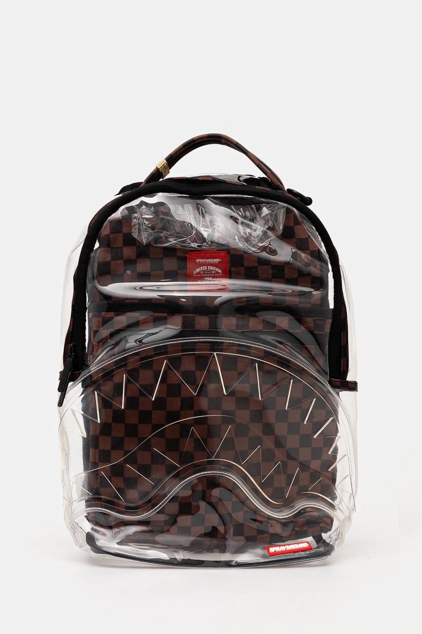 

Раница Sprayground в кафяво голям размер с десен 910B6656NSZ, Кафяв