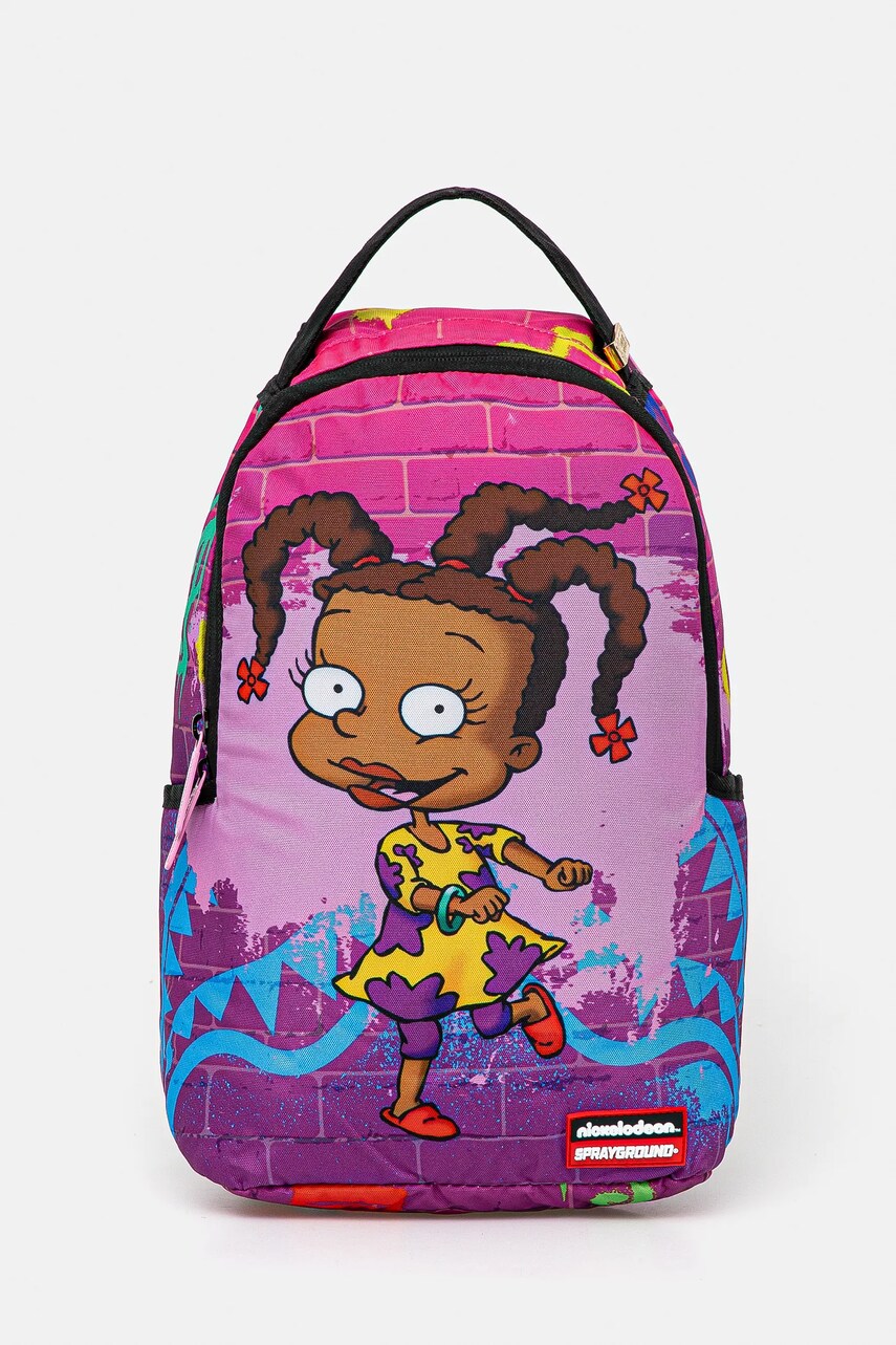 Sprayground rucsac culoarea violet, mic, modelator, 910M6699NSZ